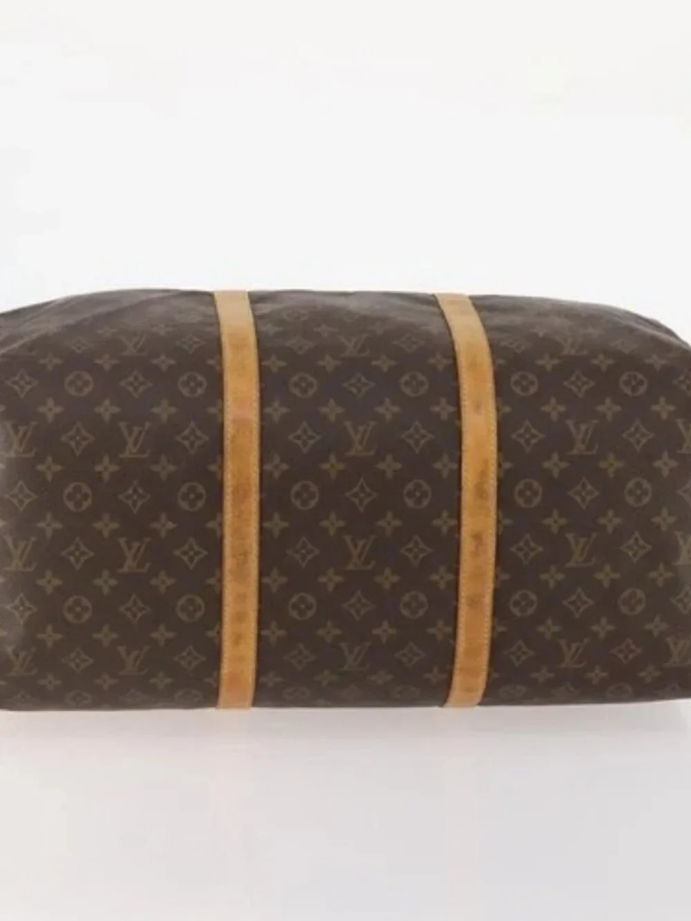 LOUIS VUITTON Monogram Sac Souple 55 Boston Bag M41622 LV Auth bs34380